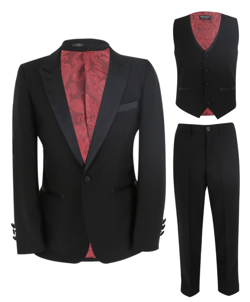 Black Tuxedo for Boys – Black