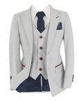 Boys‚ Plaid Check Suit Tailored Fit   |SIRRI Boys Formall Wear