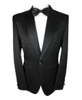 Bella Black Men's Slim Fit Tuxedo Shawl Lapel Suit