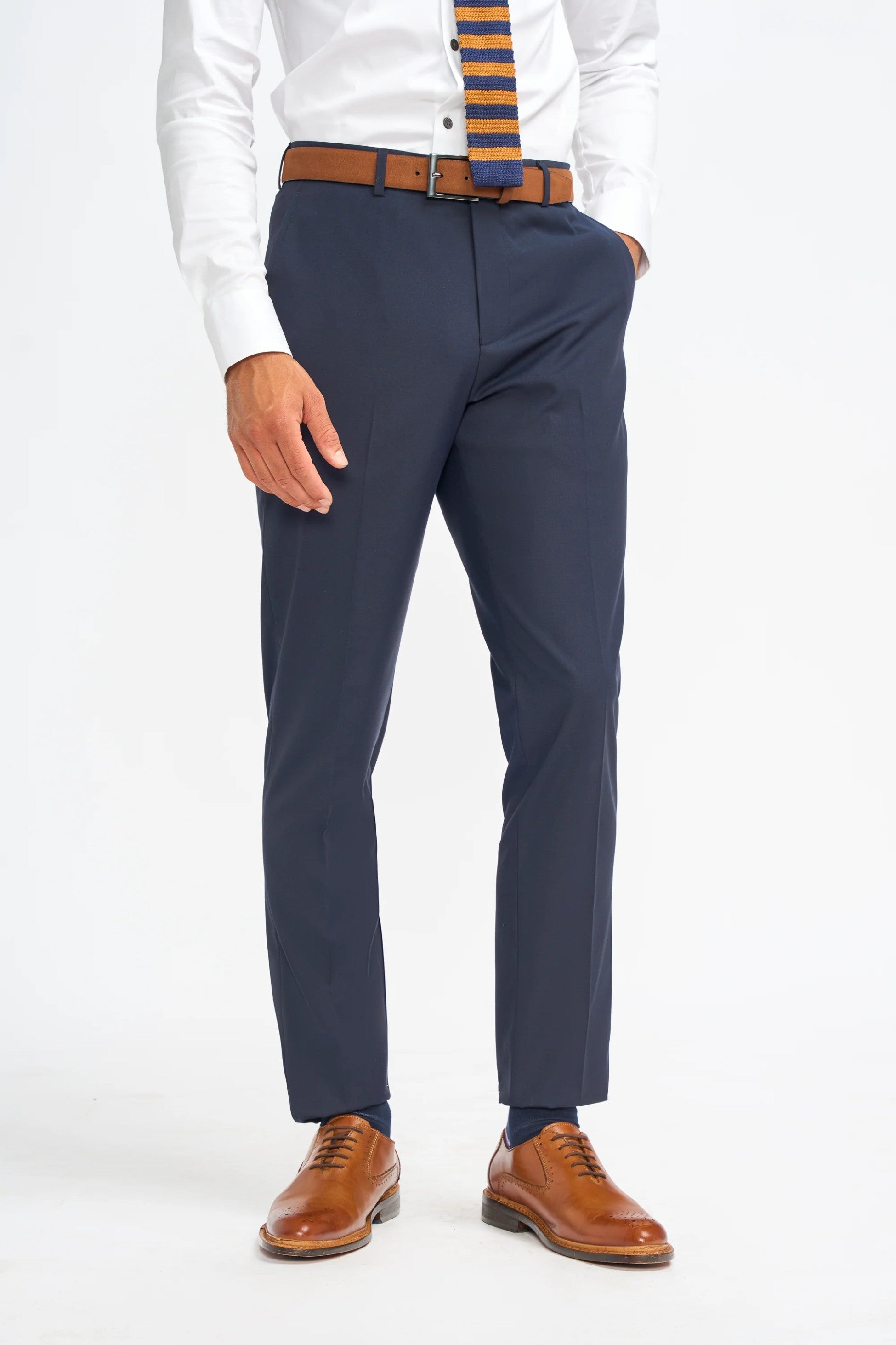 Slim Navy Suit for Men – Navy Blue