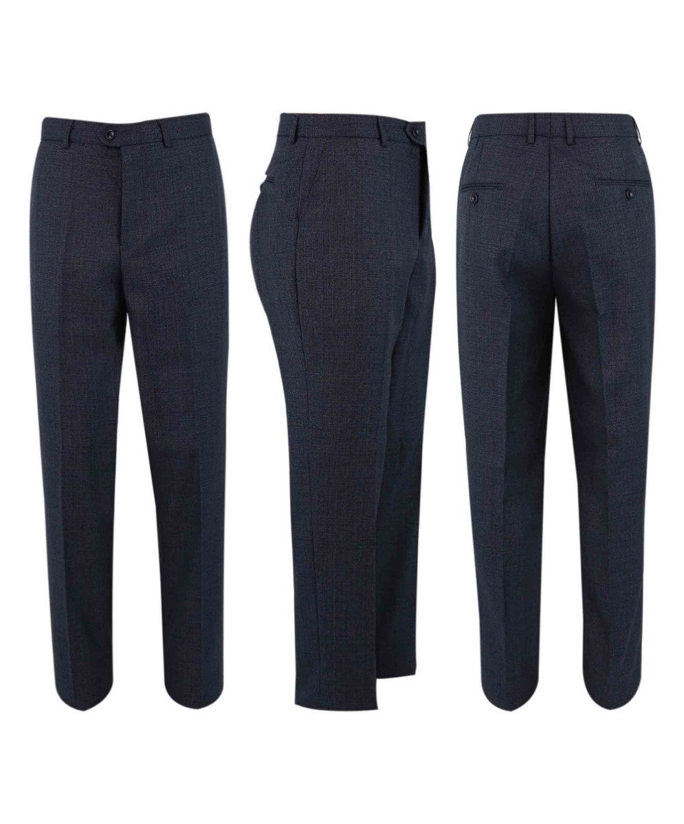 Tailored Navy Suit for Men – Navy Blue