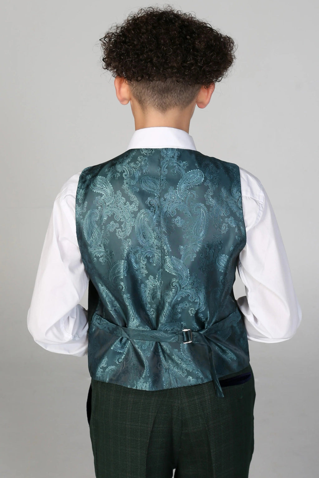 Tailored Green Suit for Boys – Green