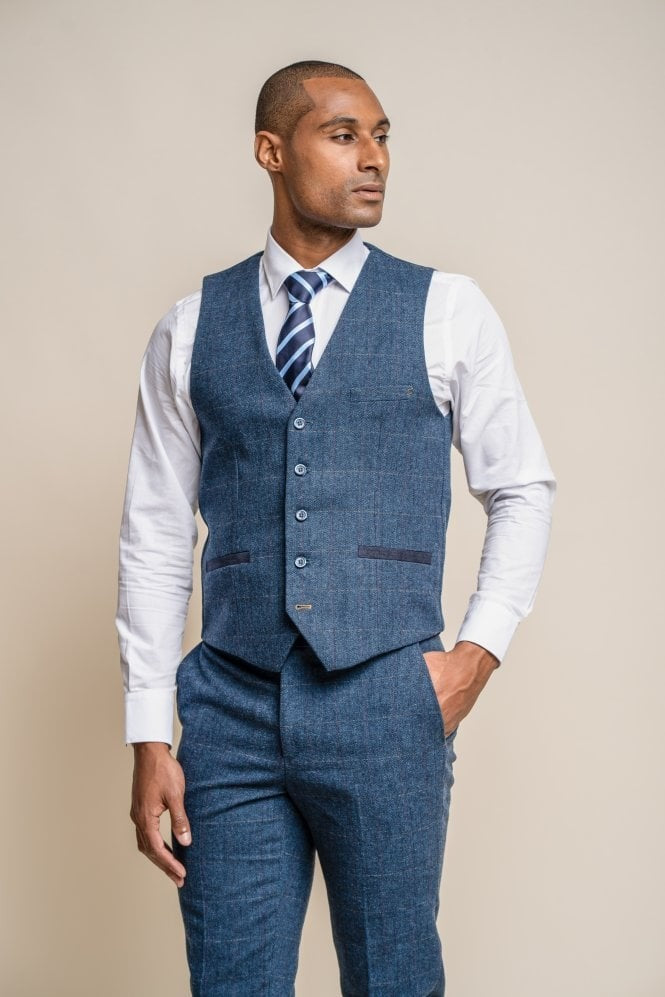 Slim Navy Suit for Men – Navy Blue