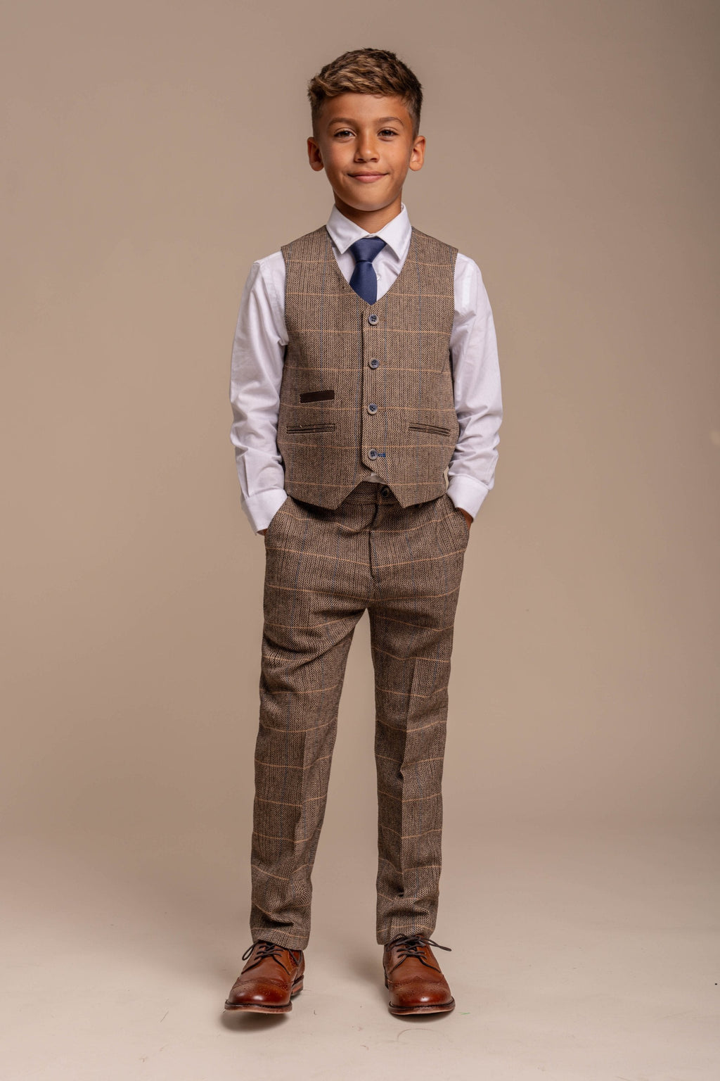 Brown Suit for Boys – Brown