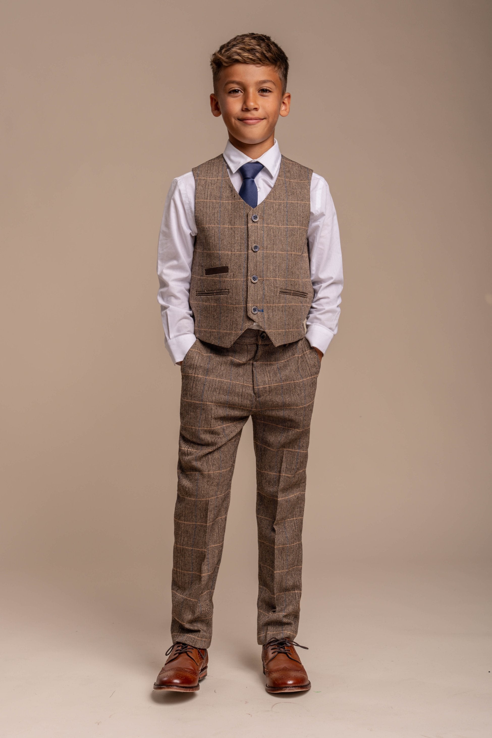 Brown Suit for Boys – Brown