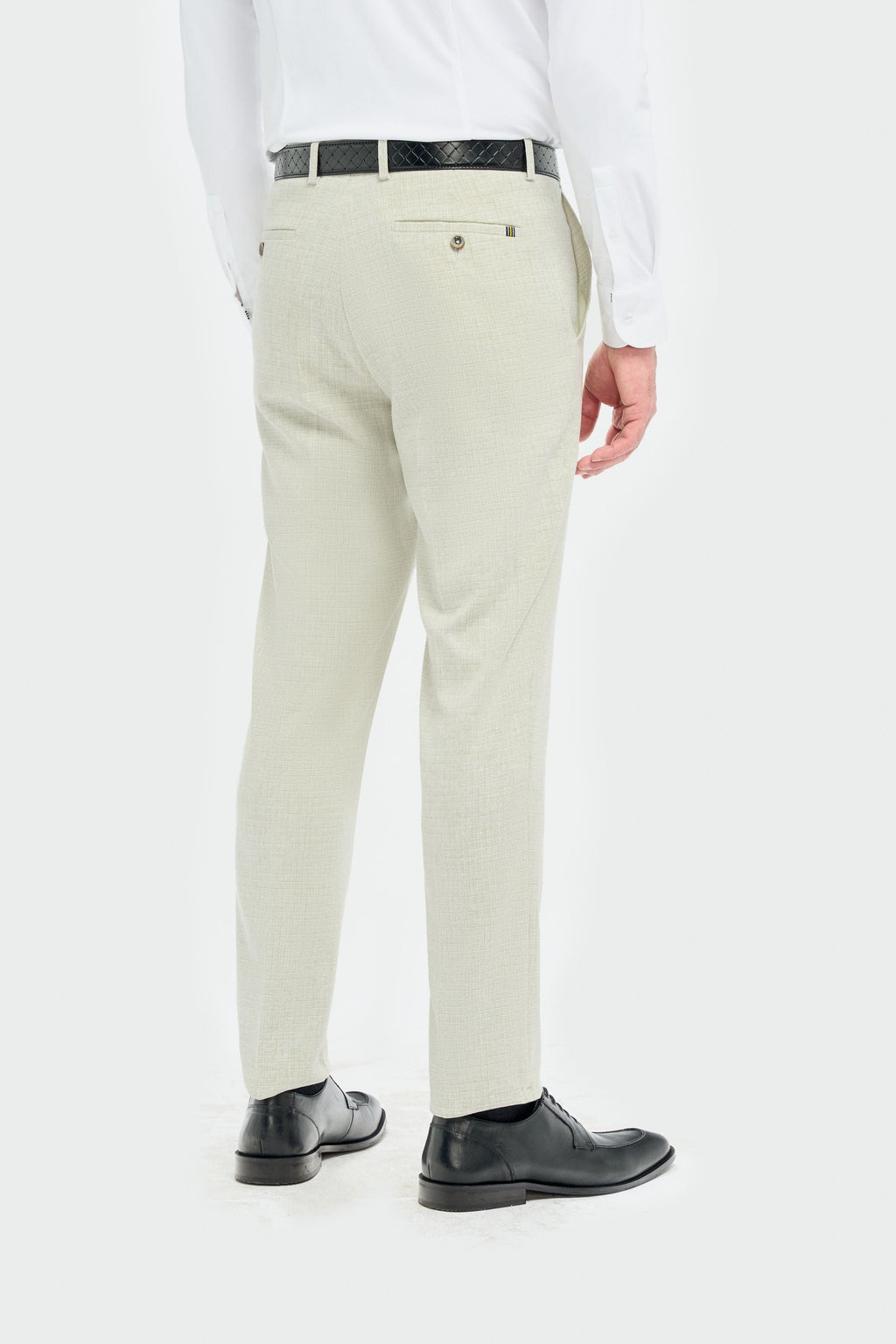 3-Piece Slim Green Suit for Men – Sage Green