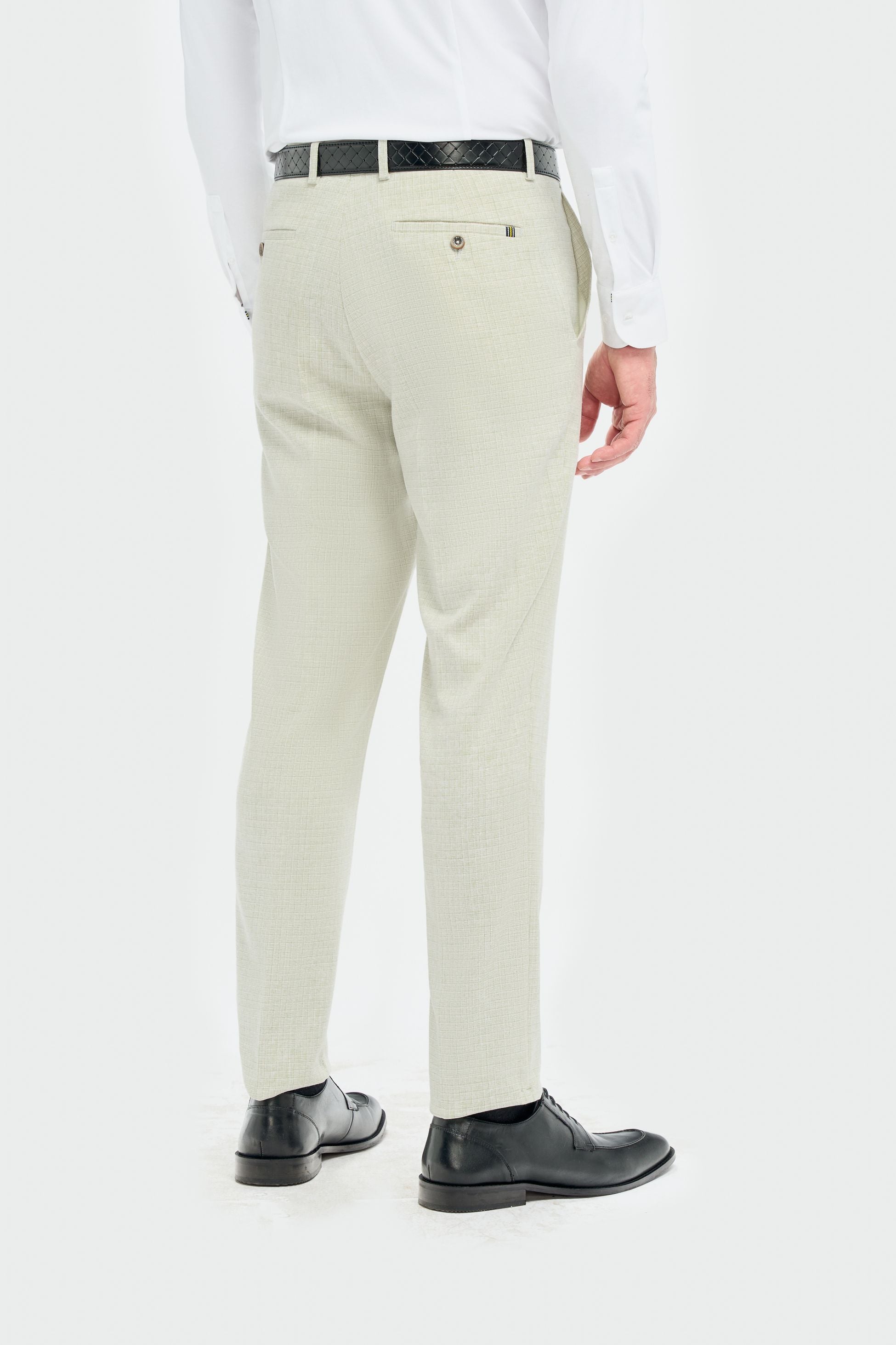 3-Piece Slim Green Suit for Men – Sage Green