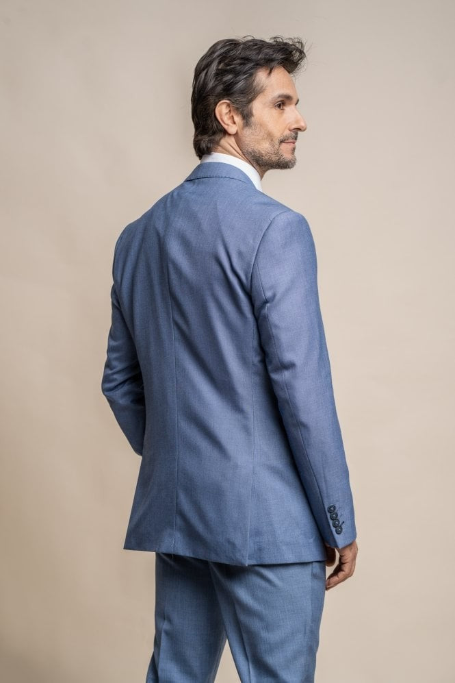 BLUE JAY Jay Blue Men's Slim Fit Suit