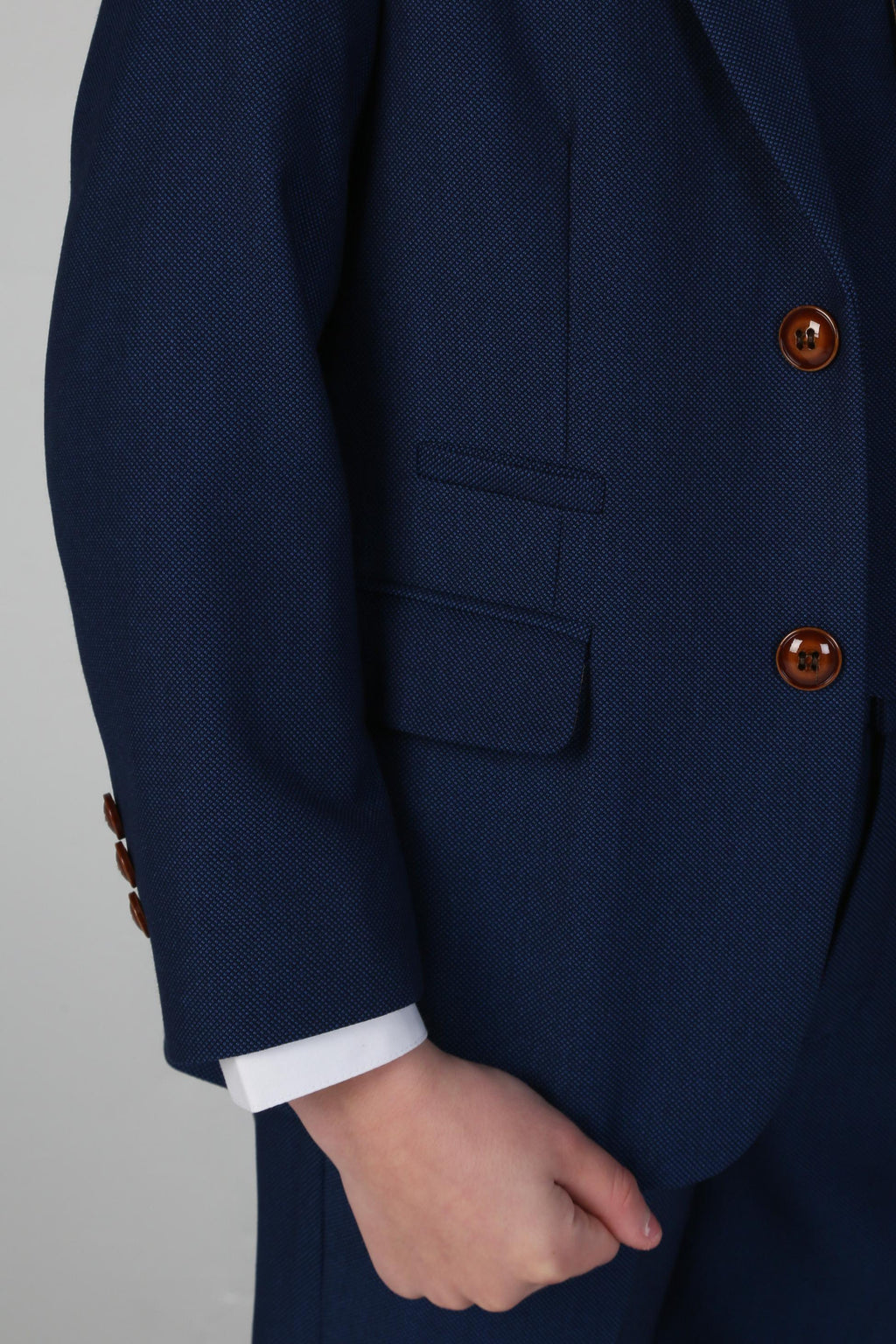 Tailored Blue Suit for Boys – Royal Blue