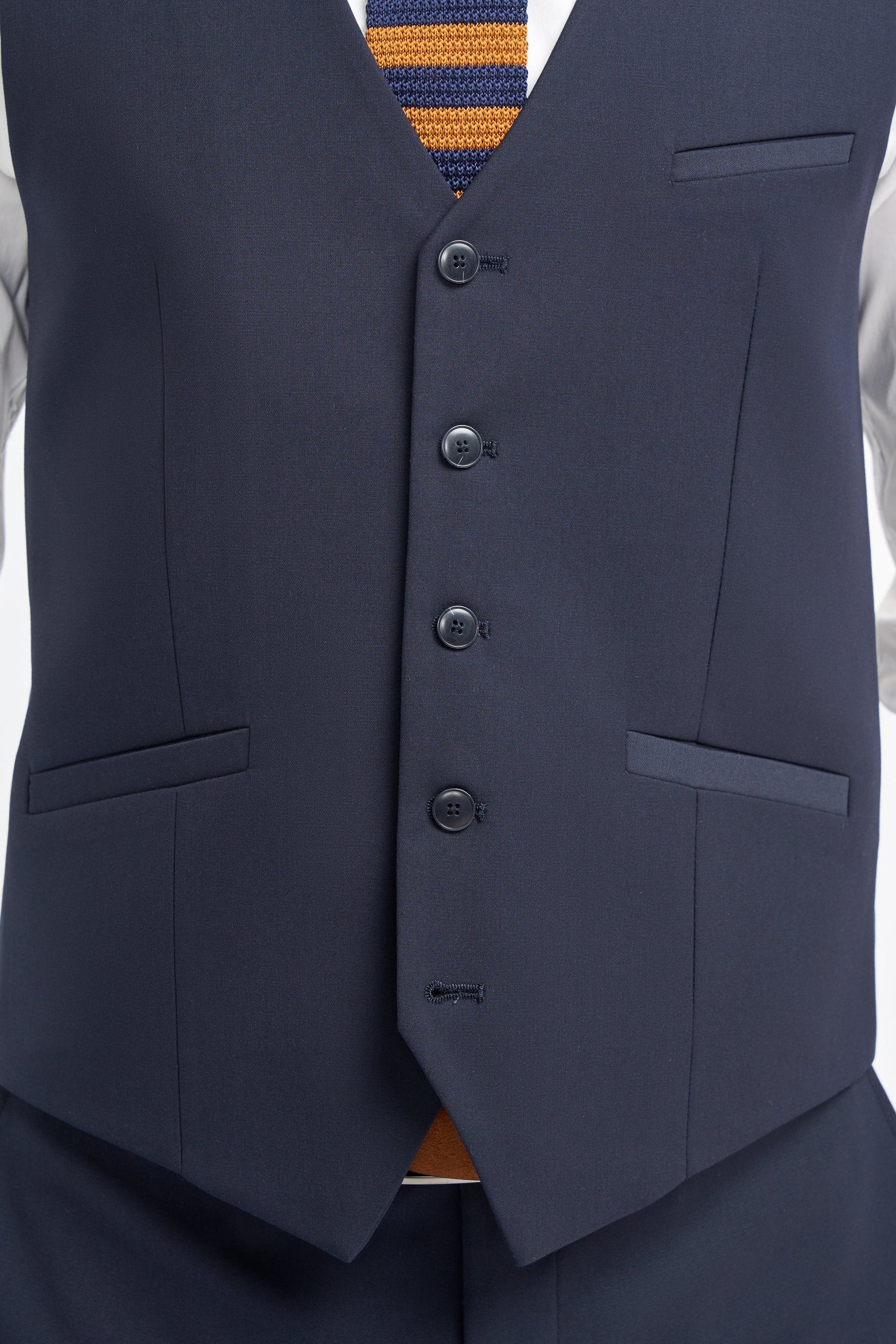 Slim Navy Suit for Men – Navy Blue