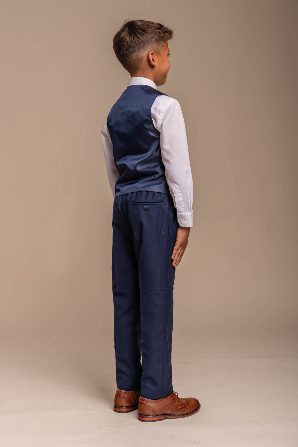 Slim Navy Suit for Boys – Navy Blue