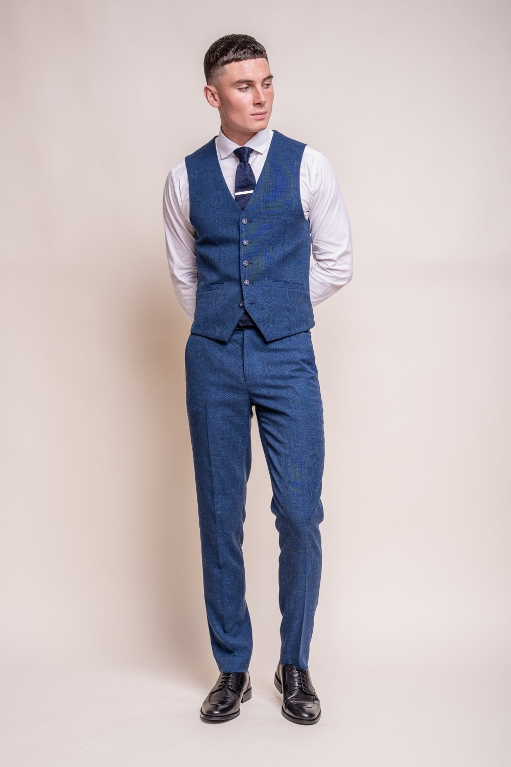 Mens Blue Slim Fit Suit Jacket MIAMI
