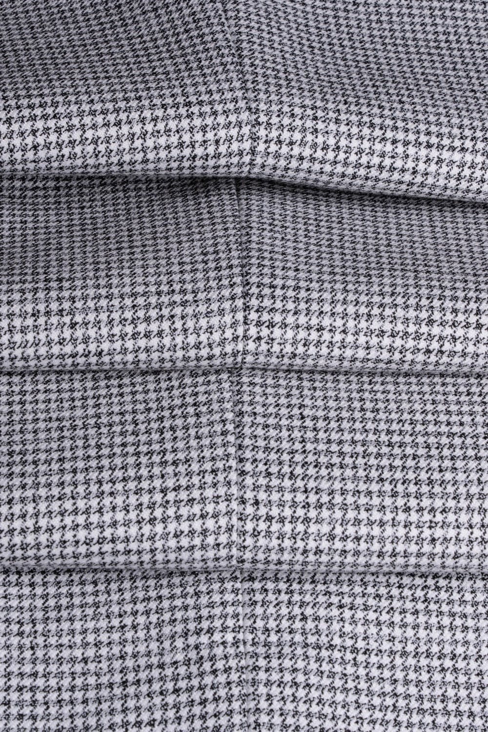 Mens Light Grey Houndstooth Slim Fit Suit Jacket KYOTO