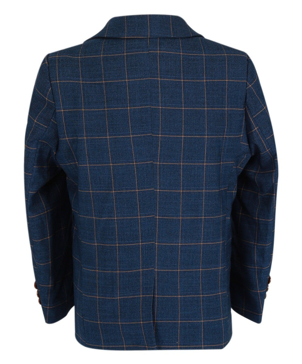 Tailored Blue Suit for Boys – Cornflower Blue