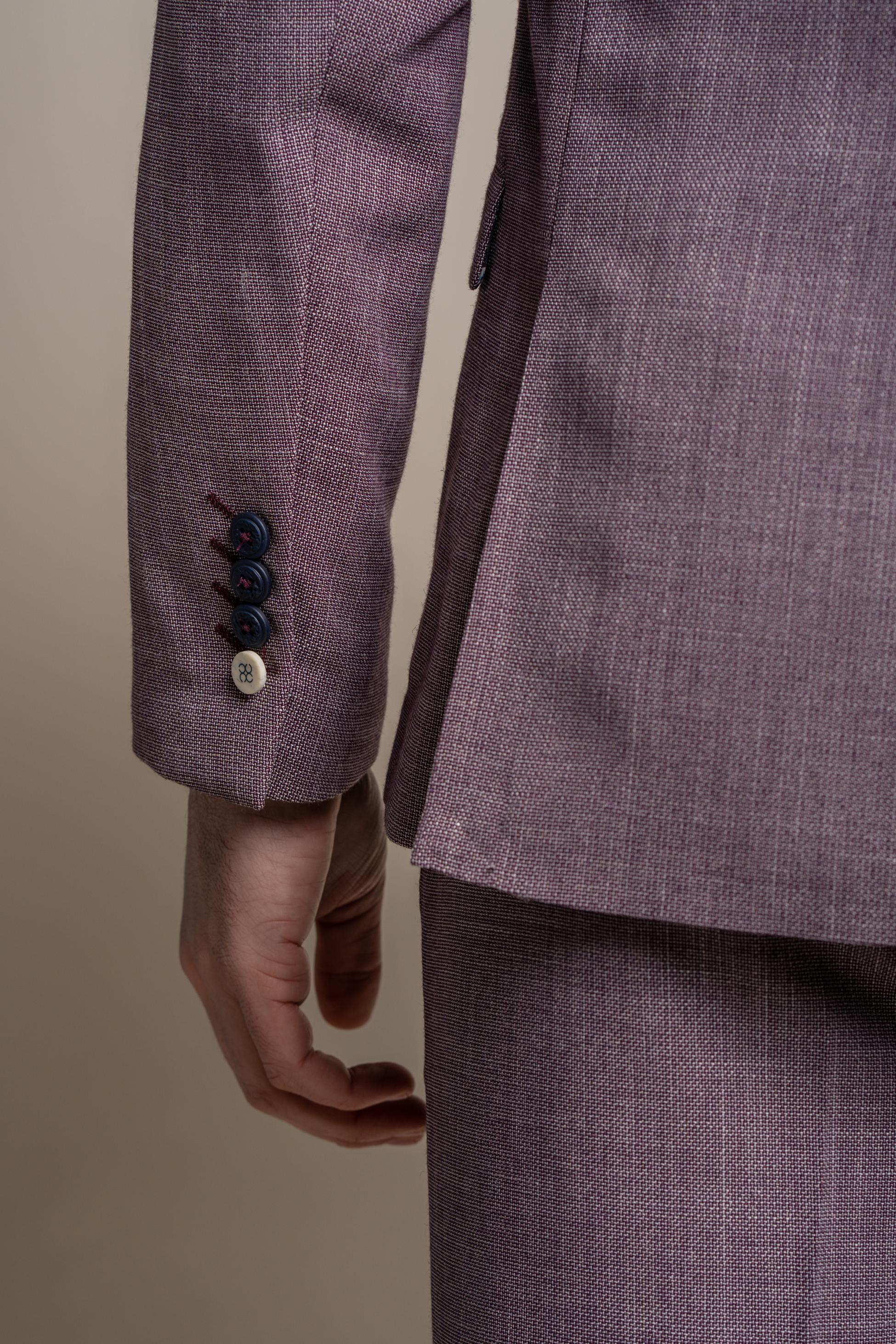 Mens Lilac Slim Fit Suit Jacket MIAMI