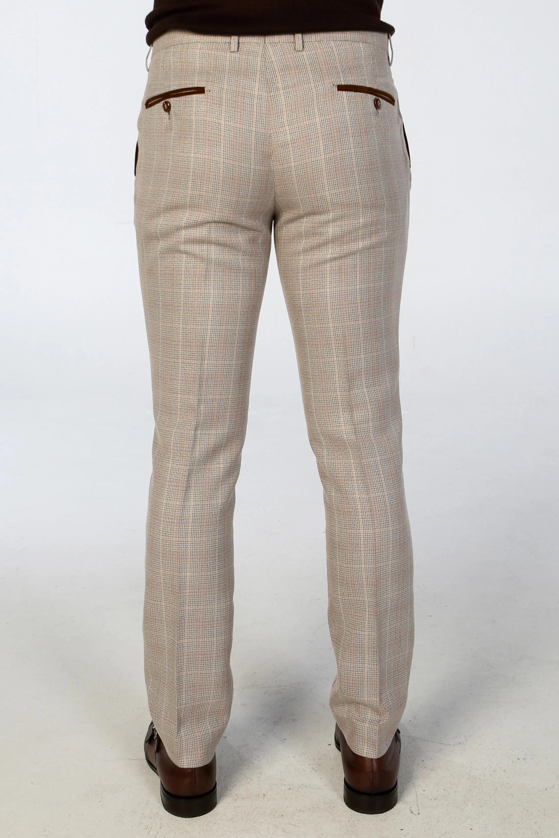 Tailored Beige Suit for Men – Beige