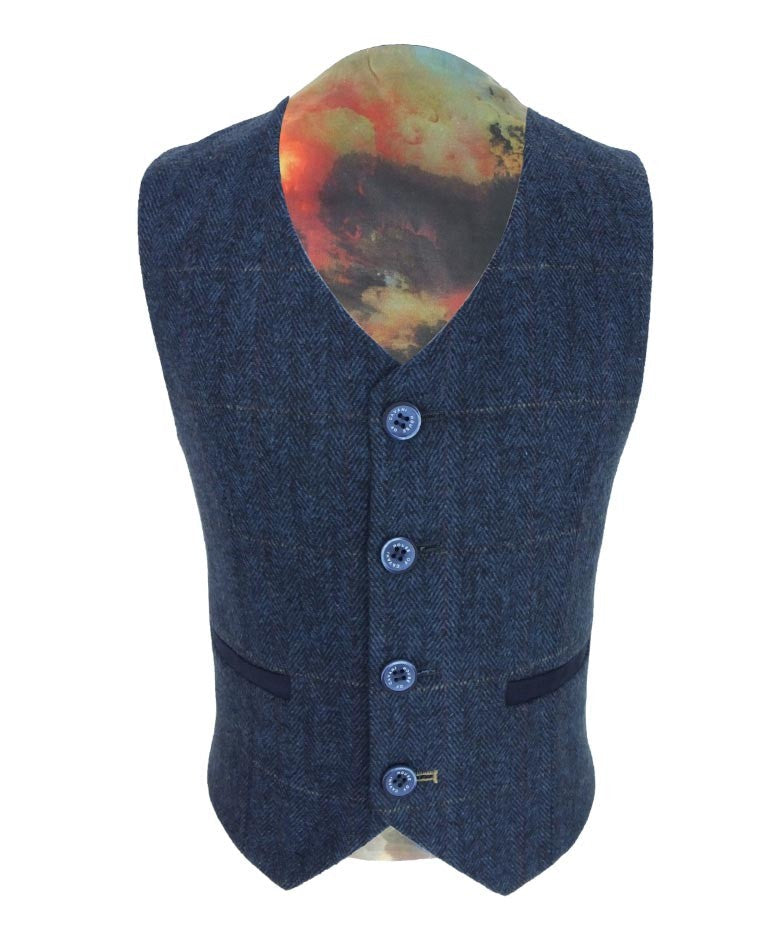 Slim Navy Suit for Boys – Navy Blue
