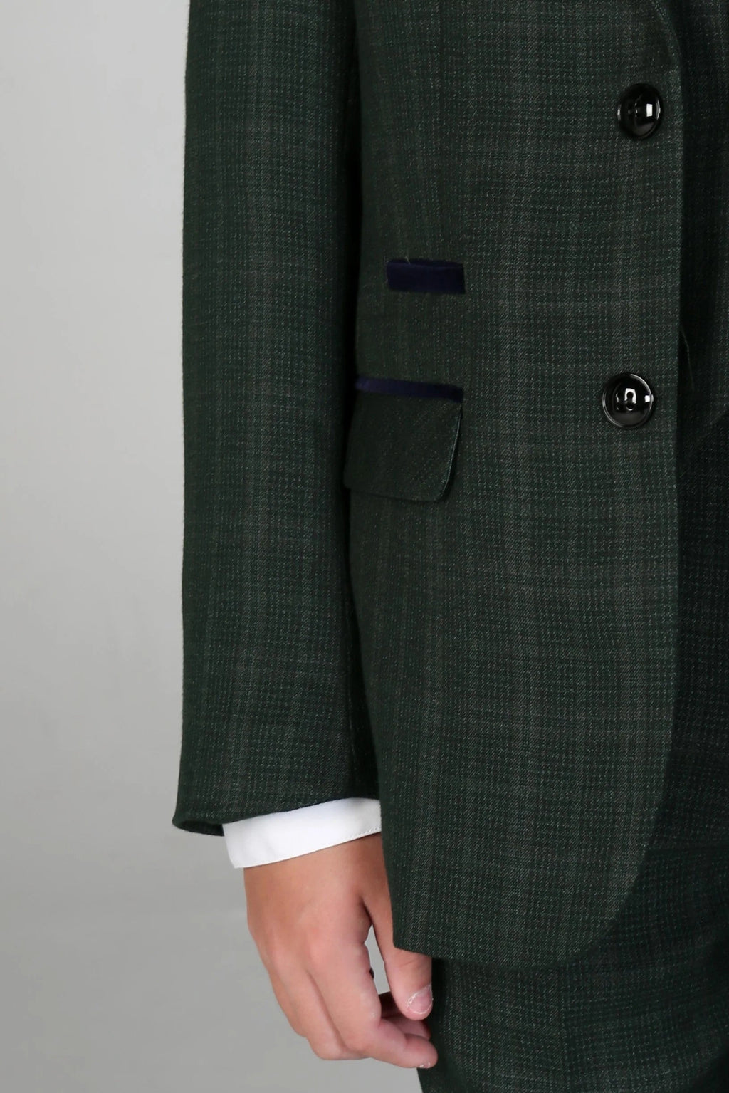 Tailored Green Suit for Boys – Green