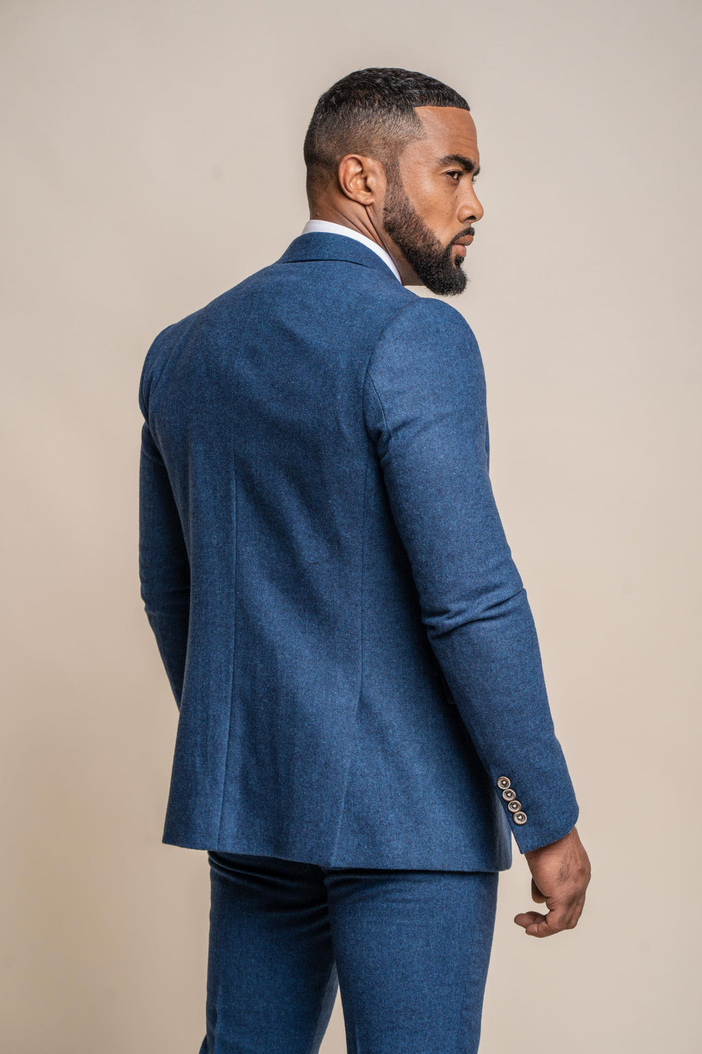 Slim Blue Suit for Men – Blue