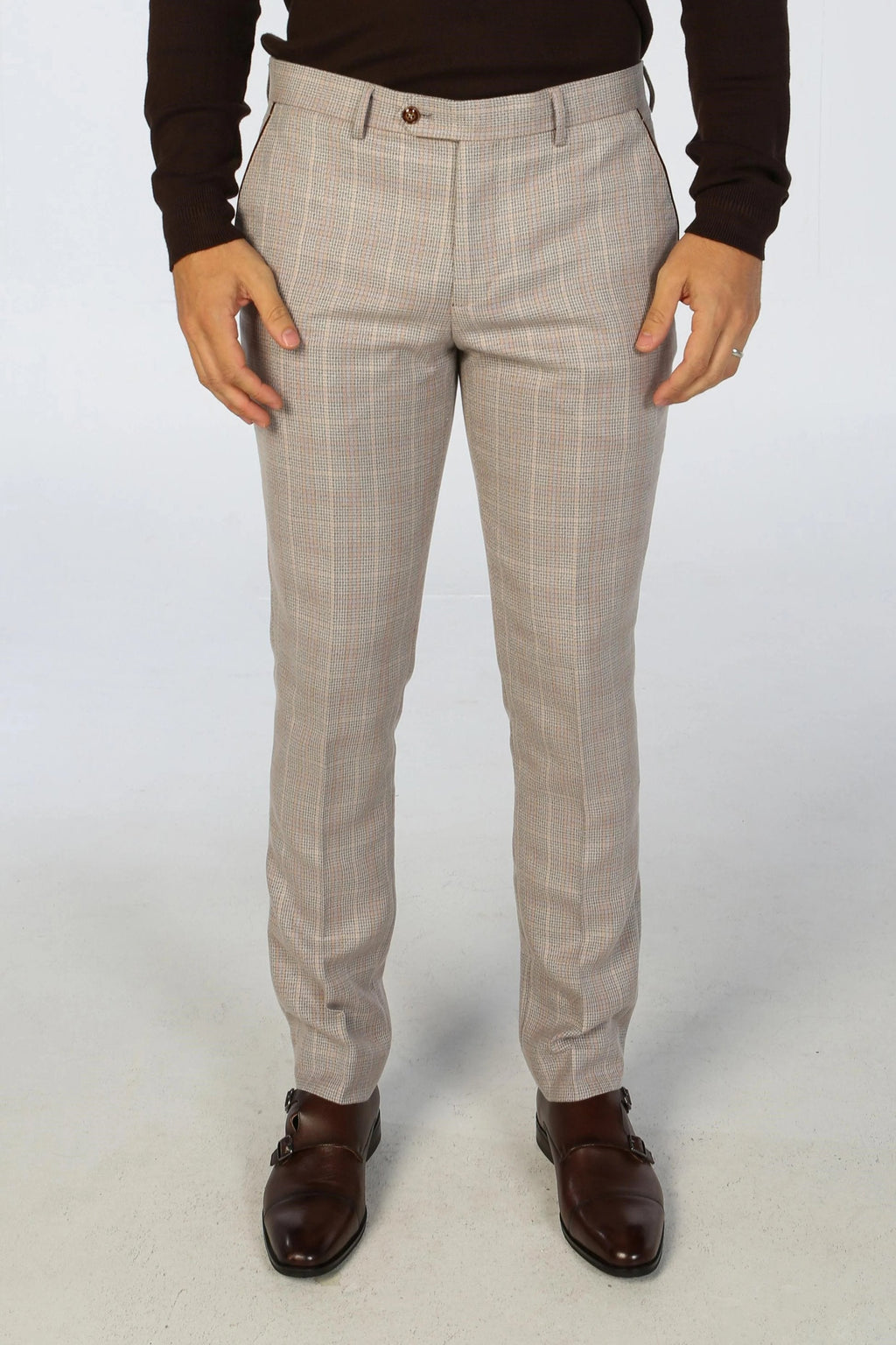 Tailored Beige Suit for Men – Beige