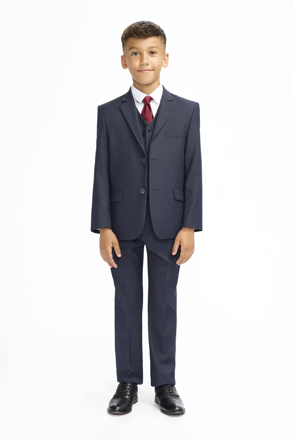 Slim Navy Suit for Boys – Navy Blue