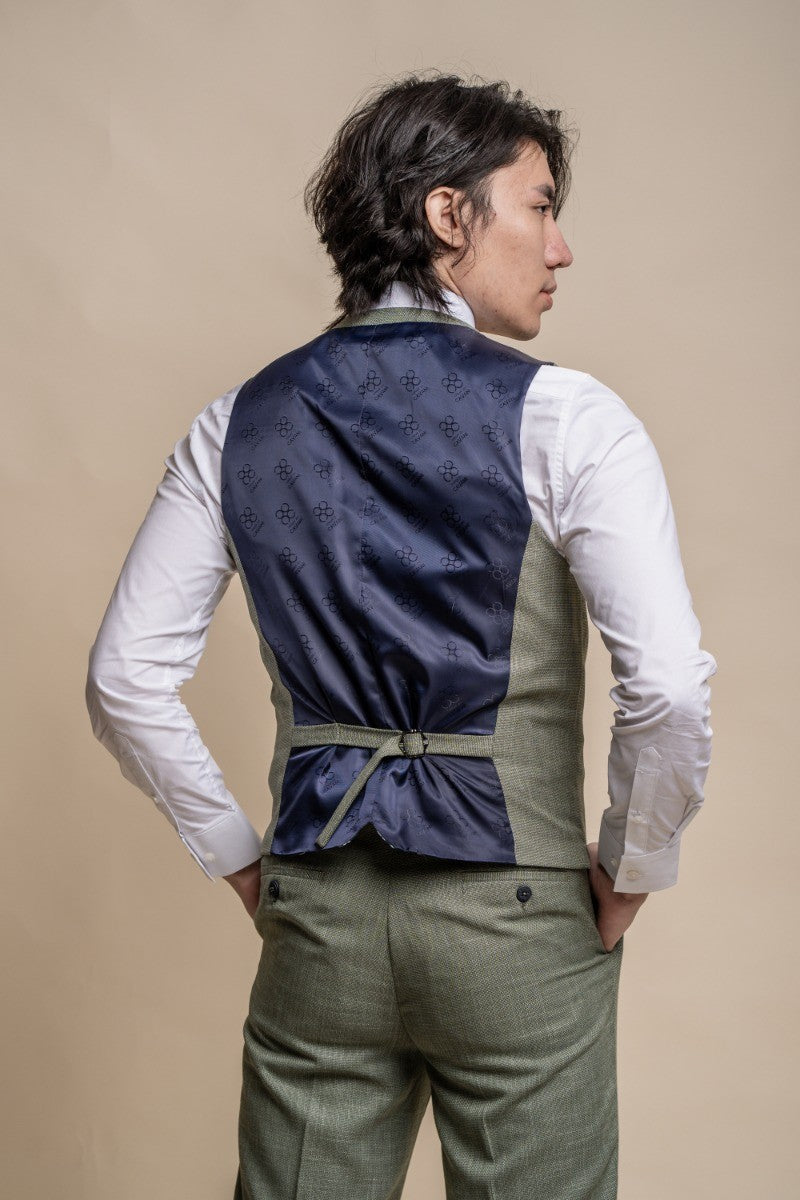 Men’s Slim Fit Sage Green Formal Suit – MIAMI Collection