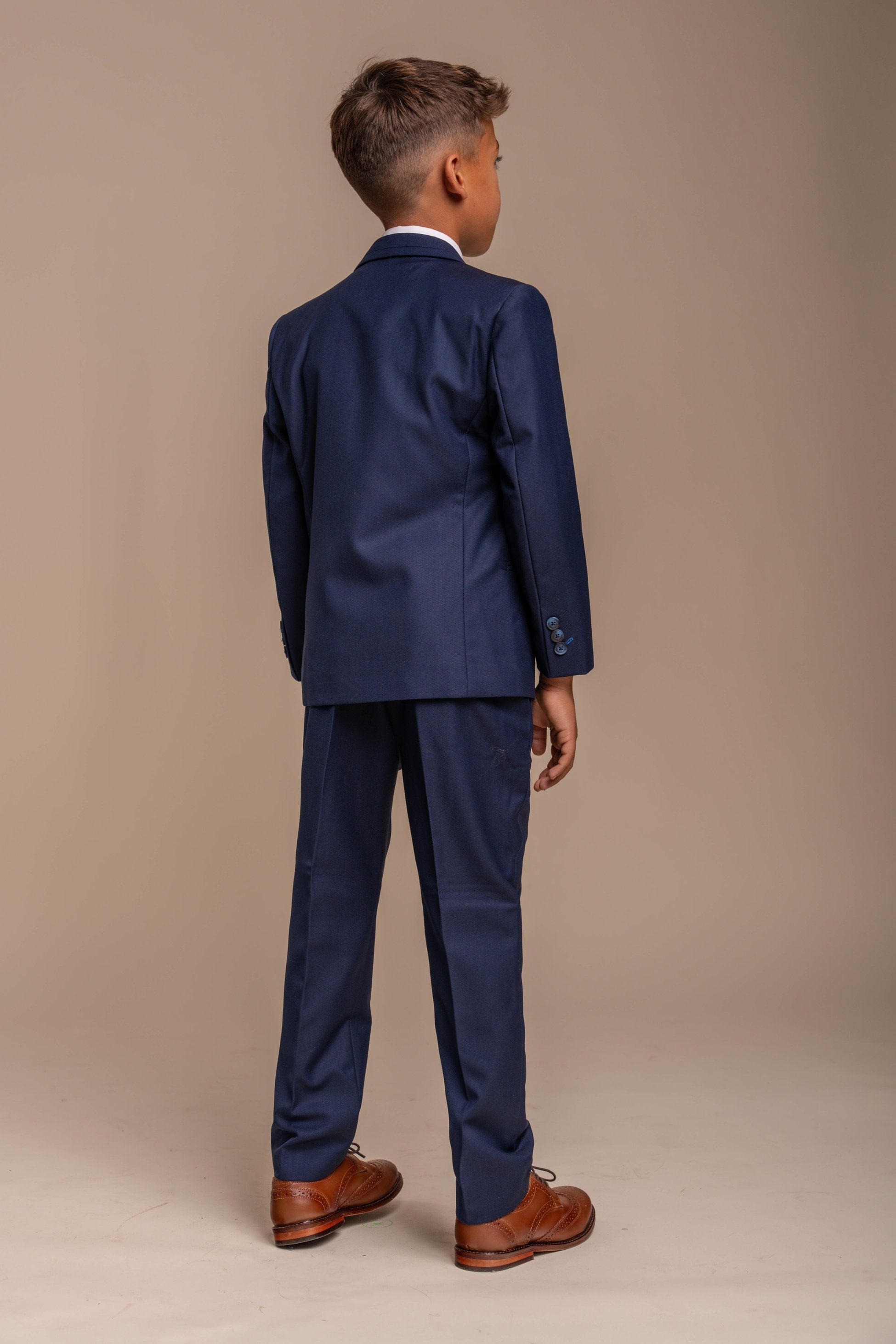 Slim Navy Suit for Boys – Navy Blue