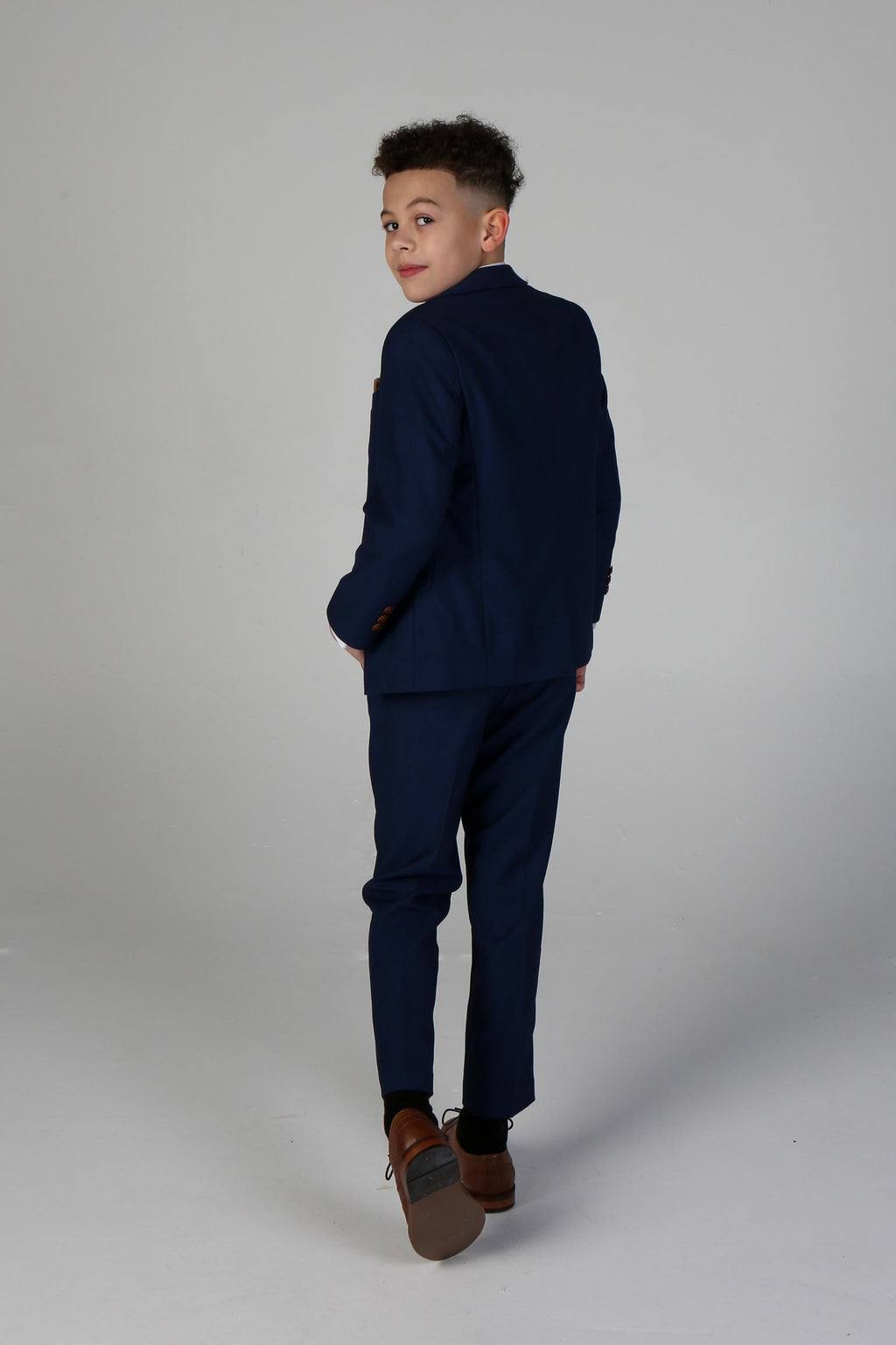 Tailored Blue Suit for Boys – Royal Blue