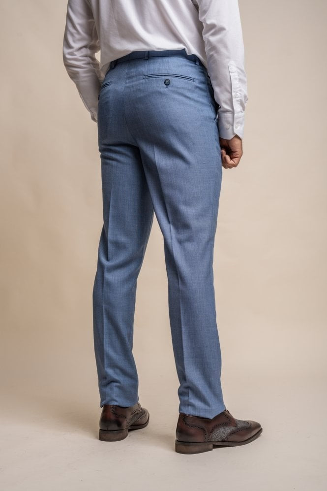 BLUE JAY Jay Blue Men's Slim Fit Suit