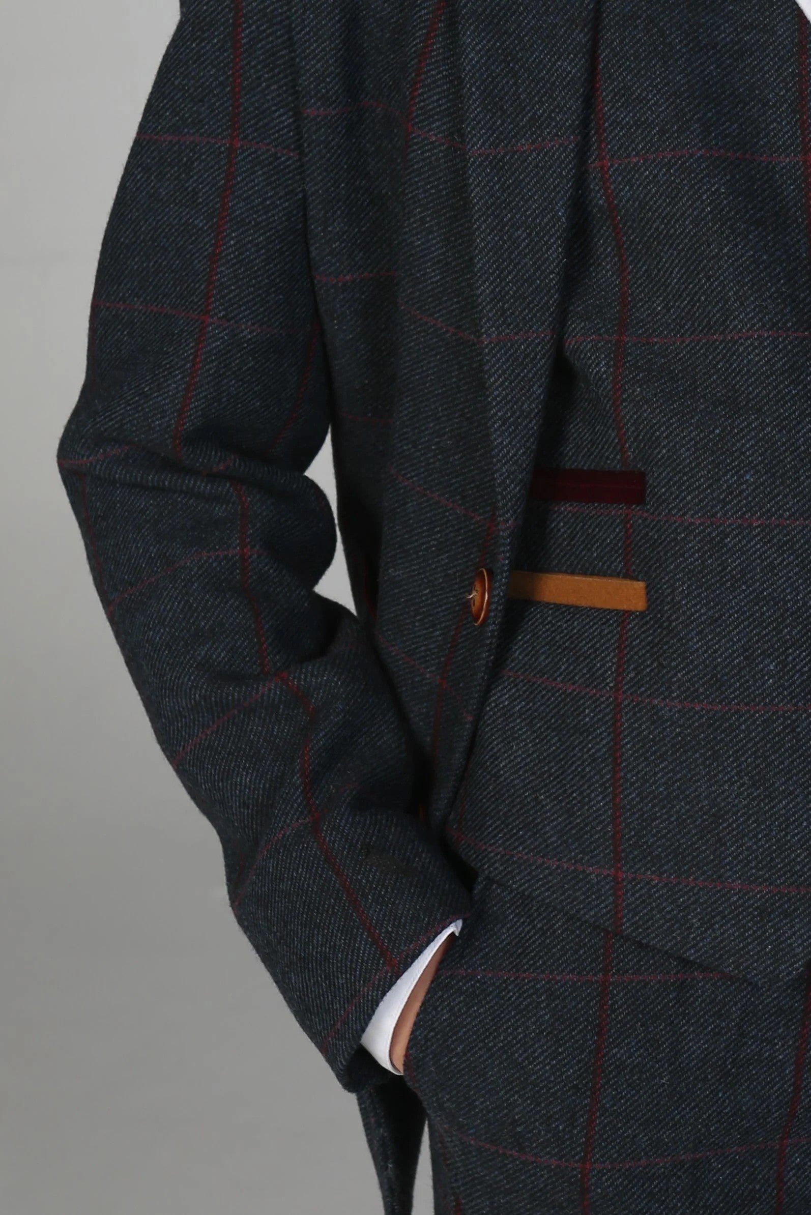 3-Piece Navy Suit for Boys – Navy