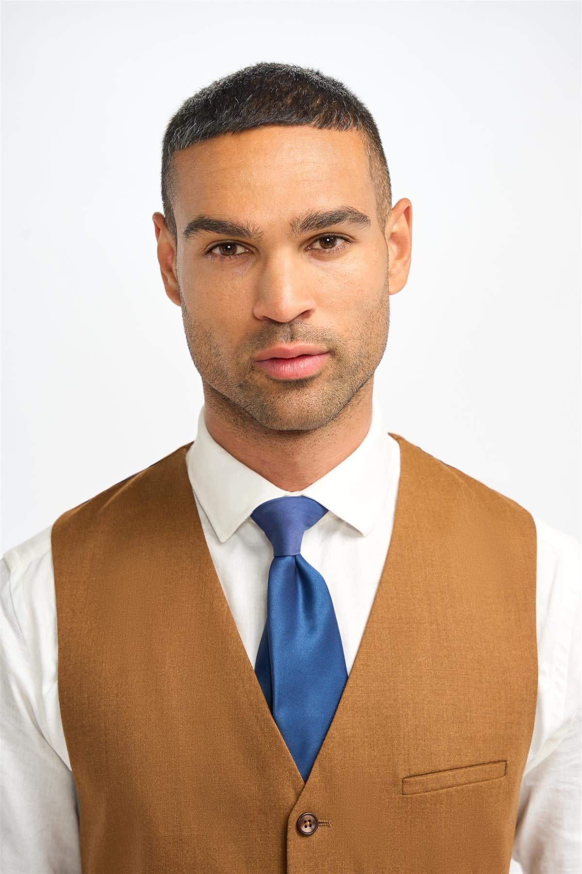 Mens Sierra Wool Slim Fit Formal Waistcoat JAMES
