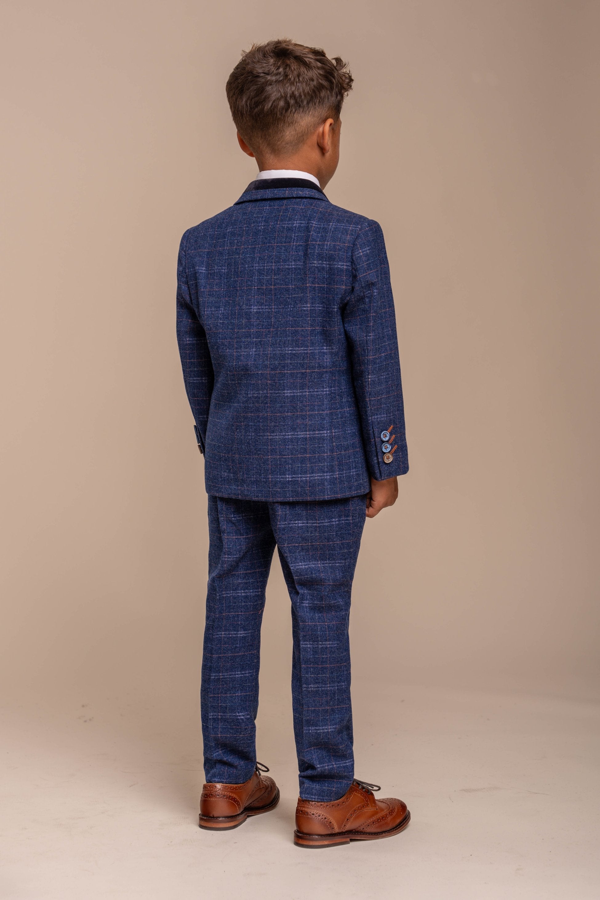 Slim Navy Suit for Boys – Navy Blue