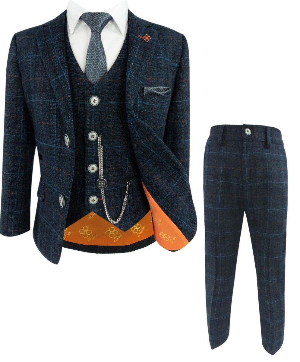 Navy Suit for Boys – Navy Blue