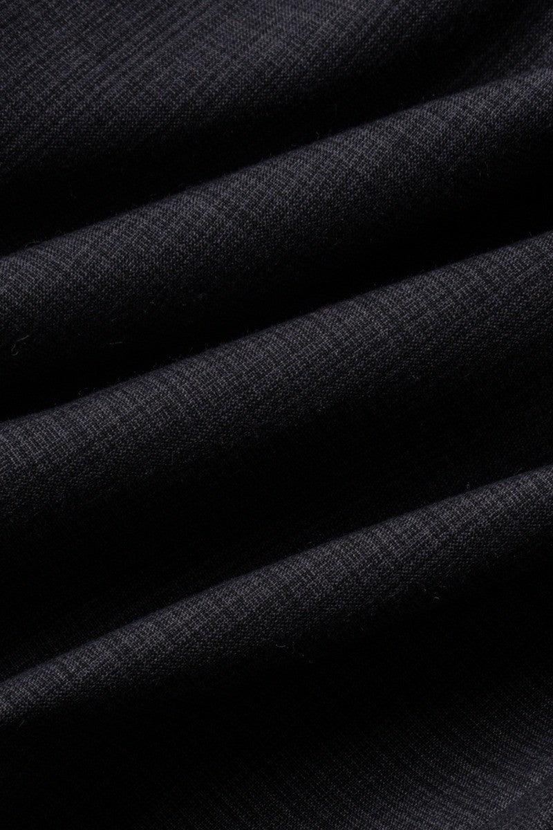 Mens Dark Grey Slim Fit Formal Suit Jacket SEEBA