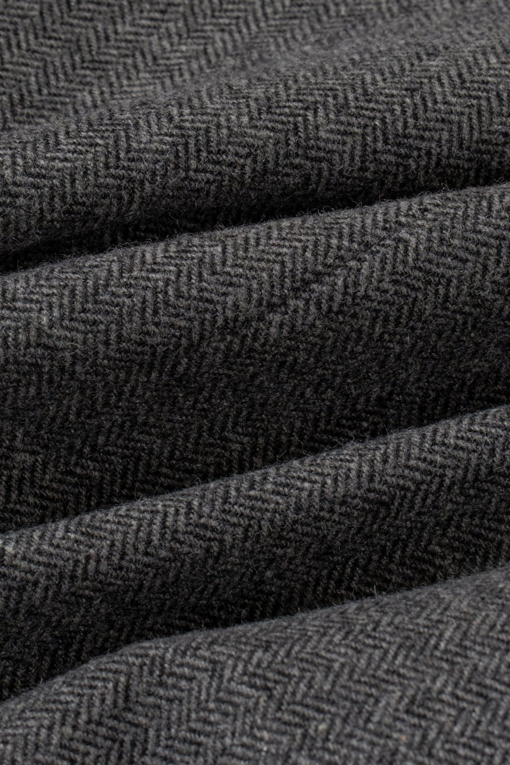 Mens Grey Herringbone Tweed Slim Fit Waistcoat MARTEZ