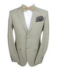 Men's Slim Fit Linen Formal Set ETHAN - Beige