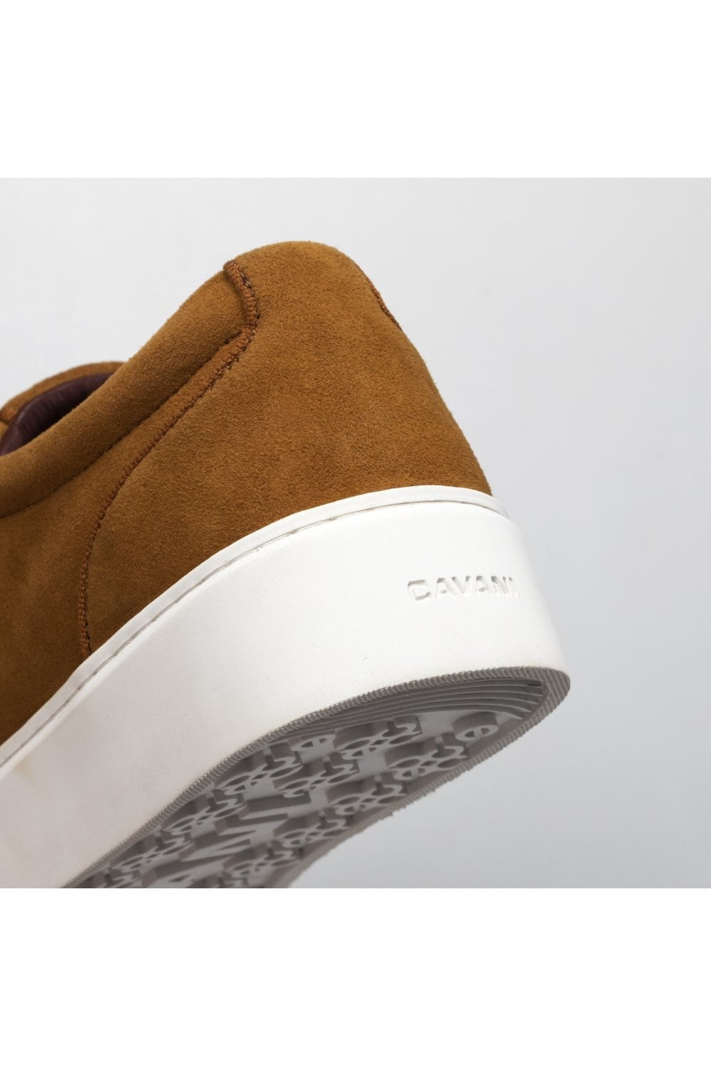 Mens Mustard Thick Rubber Sole Lace Up Sneakers