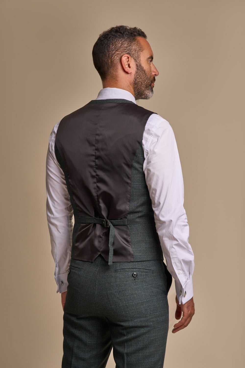 3-Piece Green Suit for Men – Olive Green