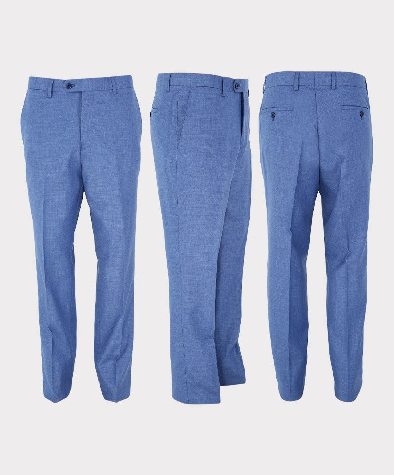 JAYDEN Men’s Tailored Fit Light Blue Suit