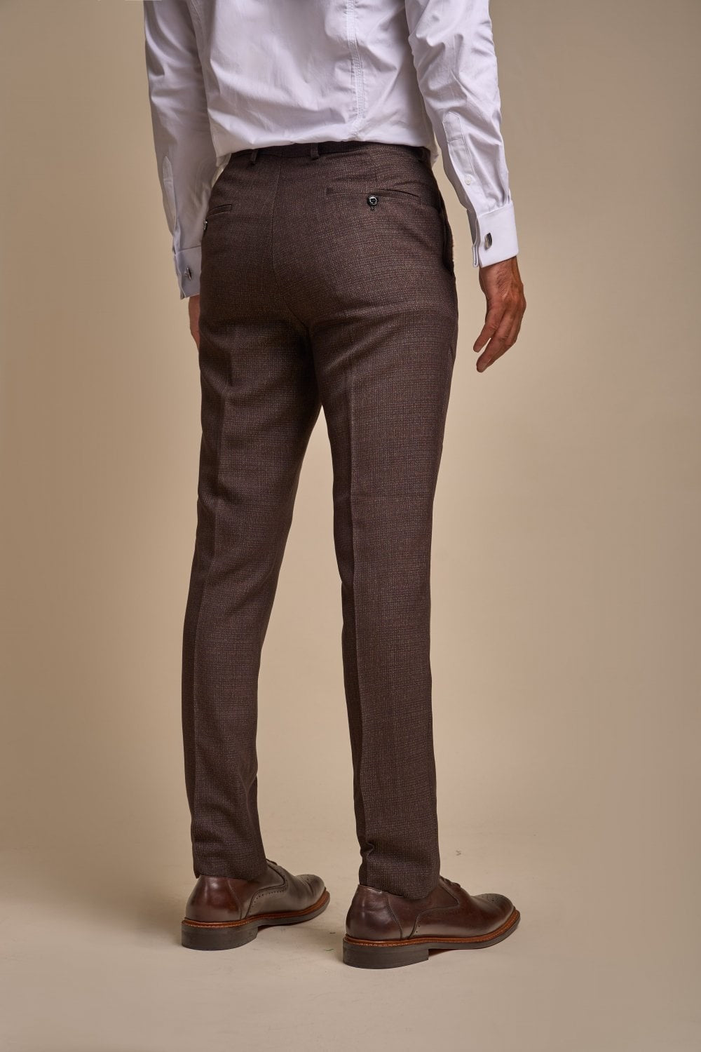 3-Piece Brown Suit for Men – Brown