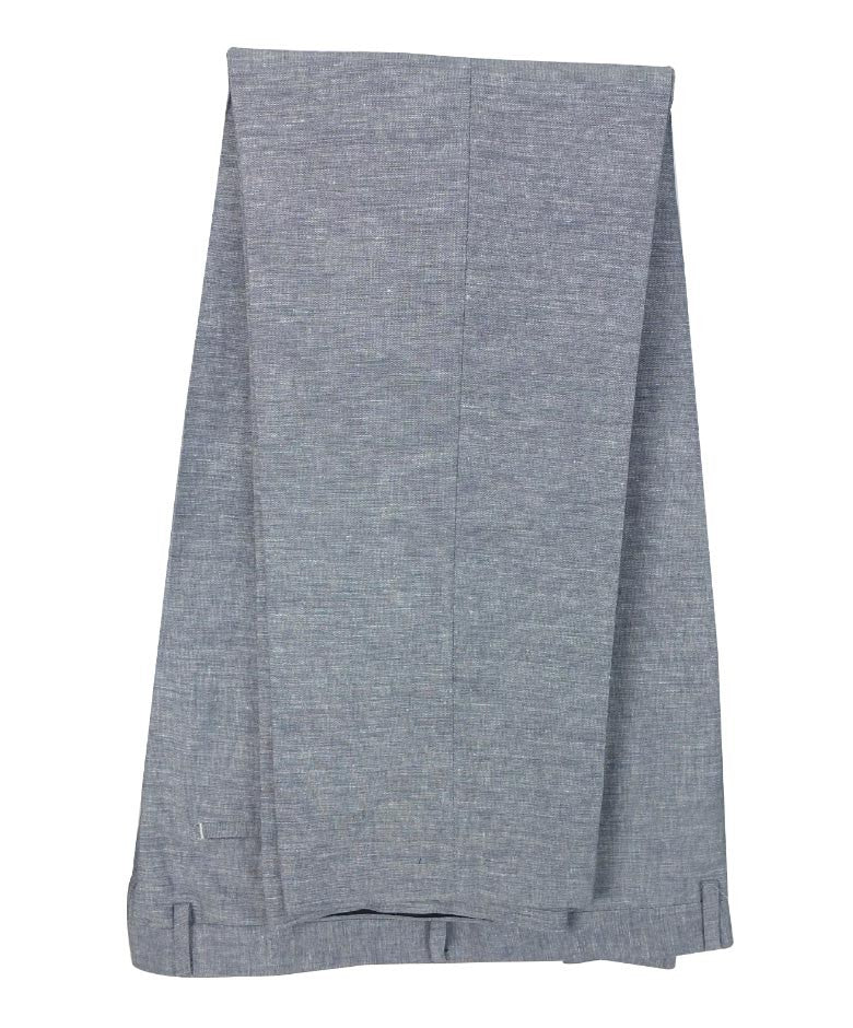 Men's Slim Fit Linen Formal Set ETHAN - Pale Blue