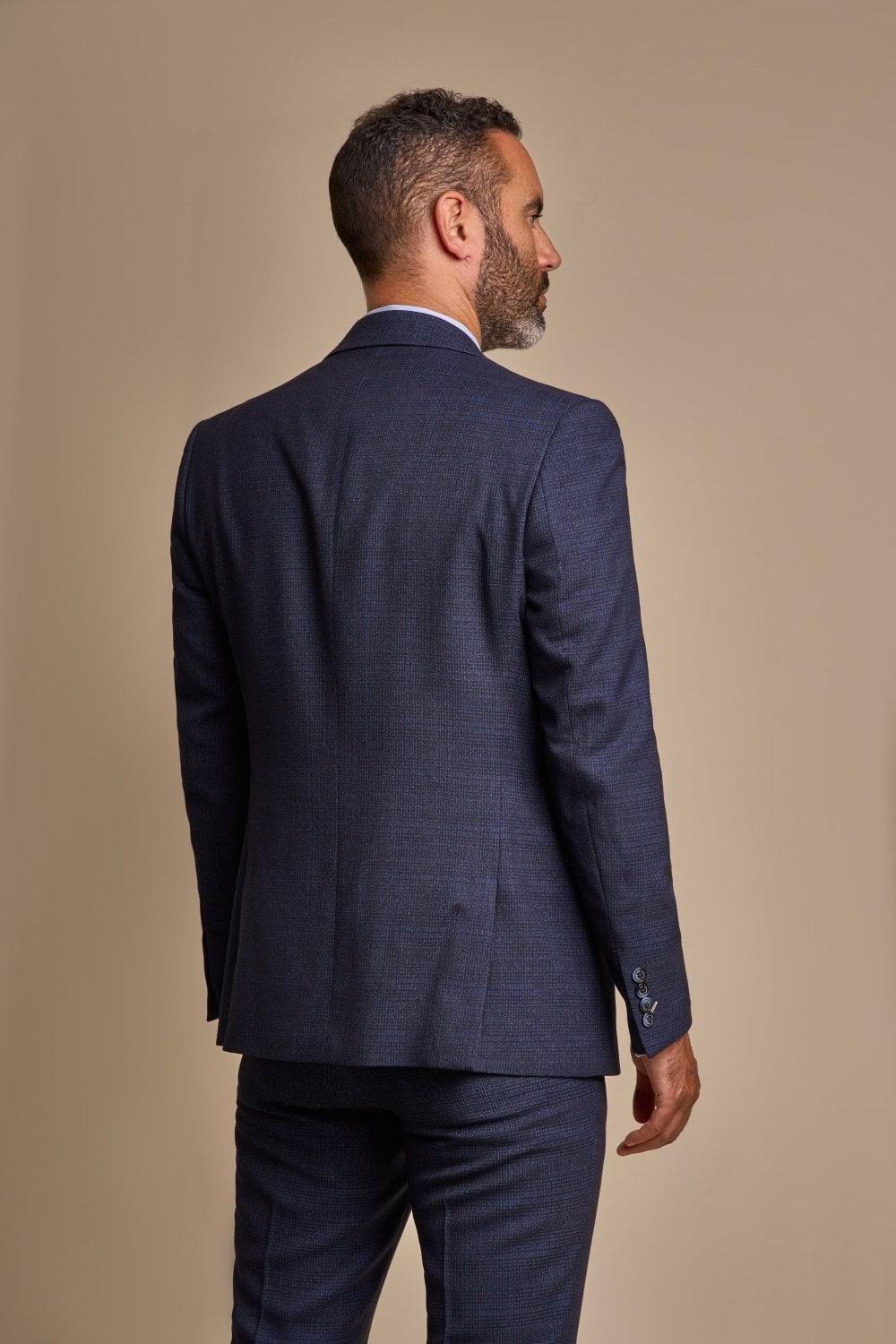 3-Piece Navy Suit for Men – Navy Blue
